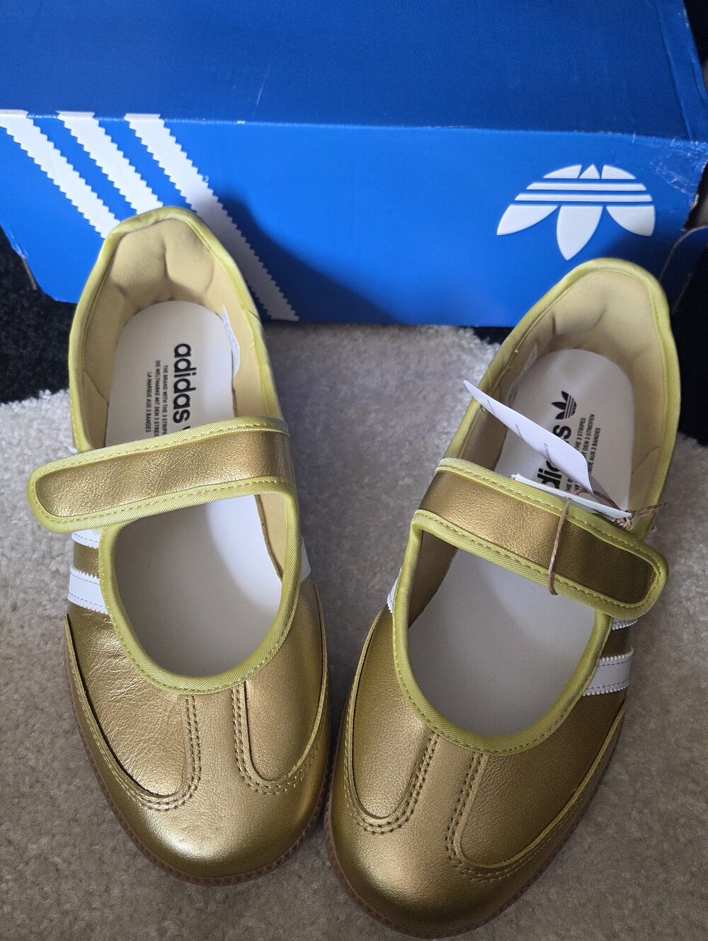 ADIDAS GOLD SAMBA JANE SNEAKER/SHOE - Picture 3 of 9
